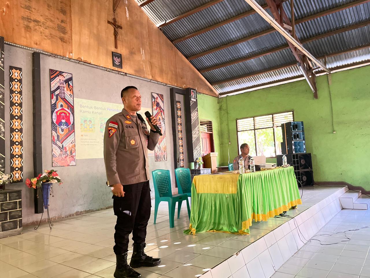 SMPK Bina Wirawan Gandeng Polres Sikka